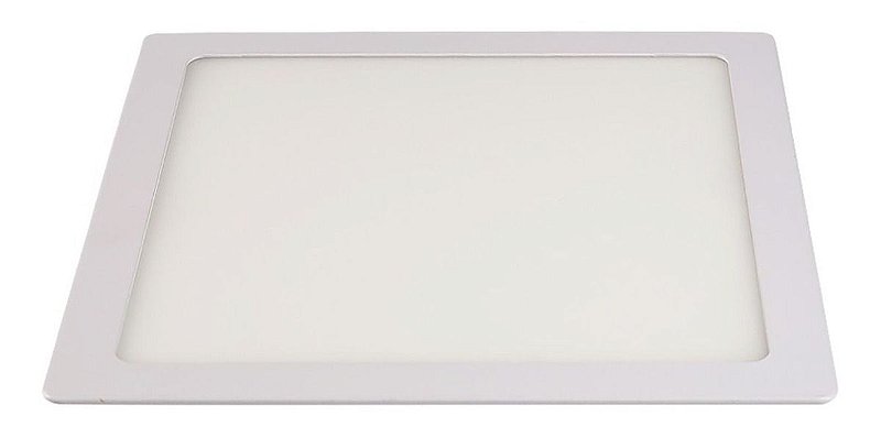 Painel Led Embutido. Potencia: 24W; 6500K; Tamanho Do Produto: 295*295*11Mm; 127-220V