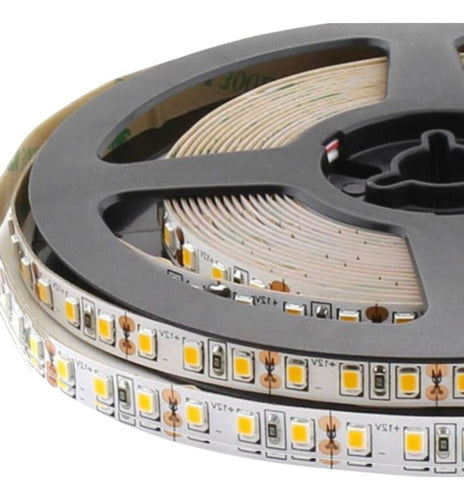 Fita Led Smd 2835 3000K 9,6W Metro 120 Leds Ip20 Luz Sollar