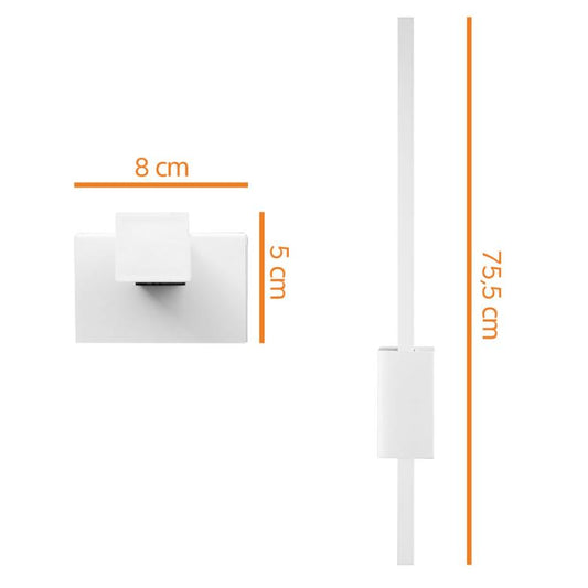 Arandela Retiline Single Led 12W Bc Bivolt