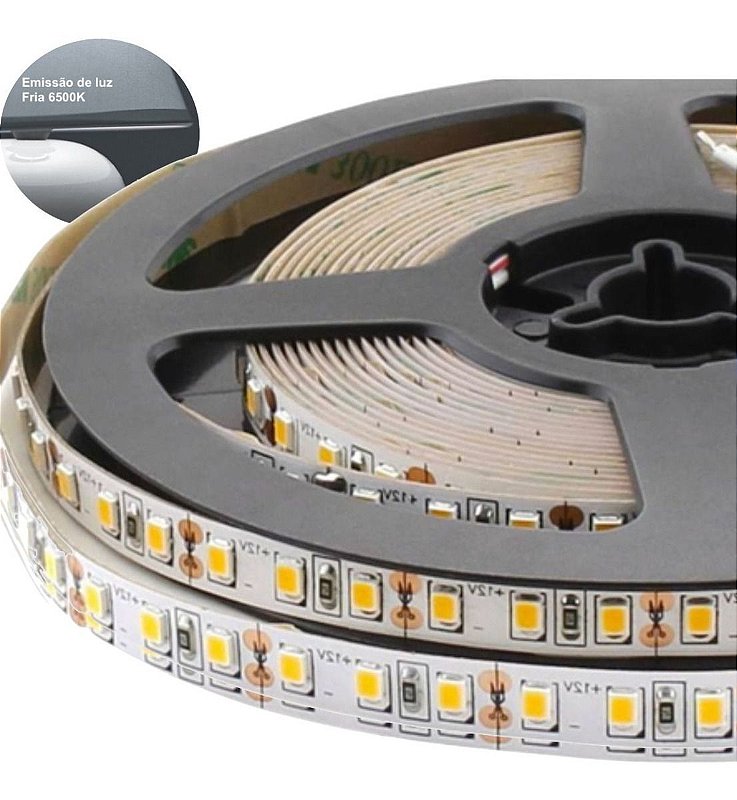 Fita Led Smd 2835 120 Leds Ip20 Top Light