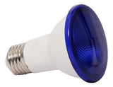 Lampada Led Par20 E27 420 Lumens Luz Azul 7W Bivolt 36º Llum Bronzearte