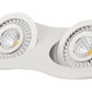 Architect Embutir Duas Luzes 1180 Lumens 4200K Branco Neutro 16W Branco Bivolt Llum Bronzearte