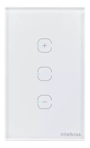 Interruptor Intelig Dimmer Izy Smart Touch 1 Tecla Ews 1001 Branco - Intelbras -