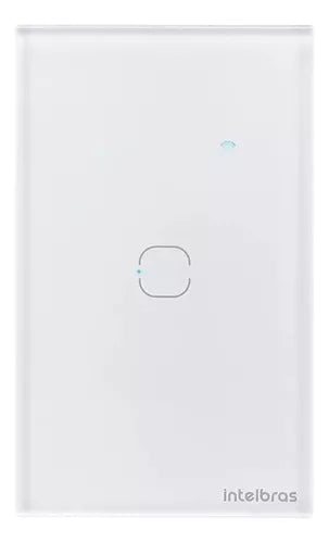 Interruptor Inteligente Izy Smart Wifi Touch 1 Tecla Ews 1001 Branco - Intelbras