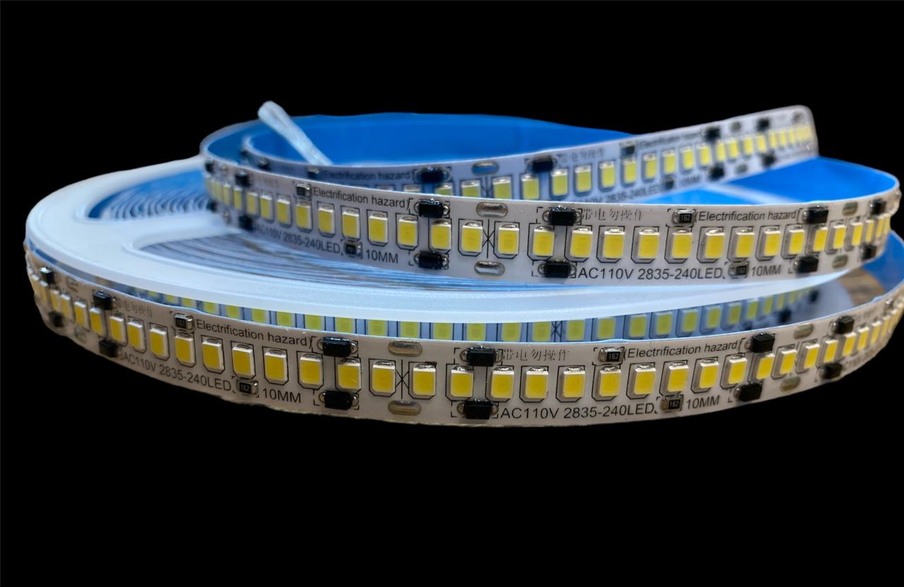 Fita Led 127V-2835 240 Led/M Ip44 10M Bq  24W