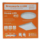 Painel Home Led 6W Sobrepor Quadrado 6500K Branco Frio Bivolt 410 Lumens 11Cm Branco Llum Bronzearte