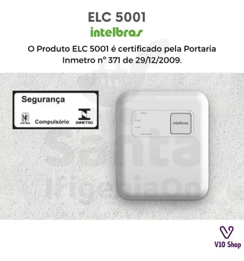 4550005 Intelbras Alarmes-Eletrificador High Power Elc 5001