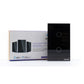 Interruptor Inteligente 4X2 Touch 2.5D Wi-Fi 1 Botao Preto