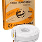 Cable Coaxial Bipolar Cftv Full Hd 75 Ohms 4Mm Pvc 80% 100Mts Cable De Conexion Blanco