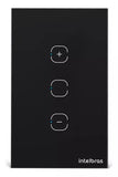 Interruptor Intelig Dimmer Izy Smart Touch 1 Tecla Ews 1001 Preto - Intelbras -