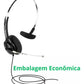 Headset Intelbras Usb Ths 40 Fone Mic Tubo De Voz Removível