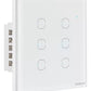 Interruptor Inteligente Izy Smart Wifi Touch 6 Teclas Ews 1006 Branco- Intelbras