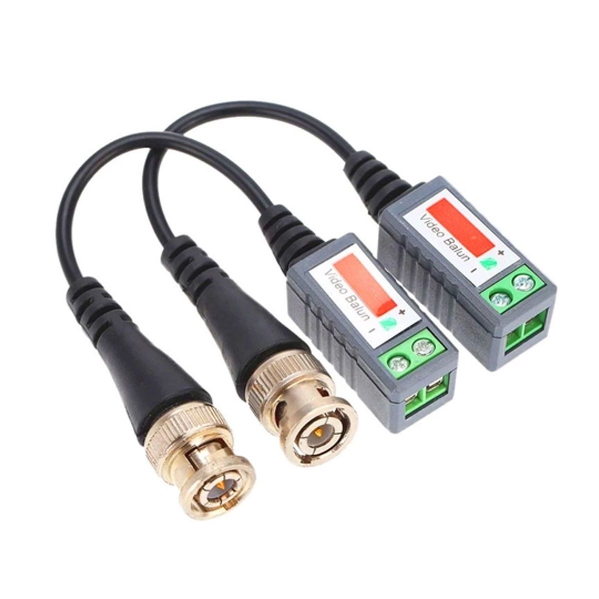 Conector Bnc Video Pasivo Balum Para Cctv Hd-Cvi Tvi Ahd