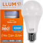 Lampada Led Bulbo E27 560 Lumens 6500K Branco Frio 7W Bivolt 200° Llum Bronzearte