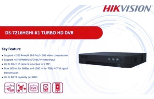 Hikvision Dvr Turbo Hd Series Ds-7200