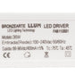 Driver Para Paineis Led 36W Retroiluminación Bivolt Branco Llum Bronzearte