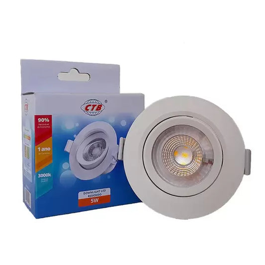 Downlight Led Blds-5Cs Bq(Cob)(Redondo)