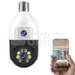 Camera Ip Lampada Giratoria 2 Lente App Yoose Jt-9696