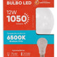 Lampada Led Bulbo A60 E27 1050 Lúmens 6500K Branco Frio 12W Bivolt 200° Llum Bronzearte