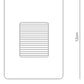 Balizador Sobrepor Wall Confort Externo Led 2W 3000K Bivolt Branco Llum Bronzearte