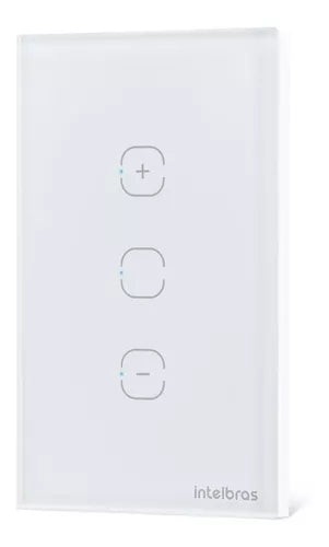 Interruptor Intelig Dimmer Izy Smart Touch 1 Tecla Ews 1001 Branco - Intelbras -