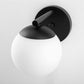 Arandela Dreams Bola 1 Luz Sobrepor E27 40W Bivolt 15Cm Preto Llum Bronzearte