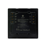 Interruptor Touch Inteligente  4X4 04 Botoes Con 2 Tomadas Wi-Fi Preto