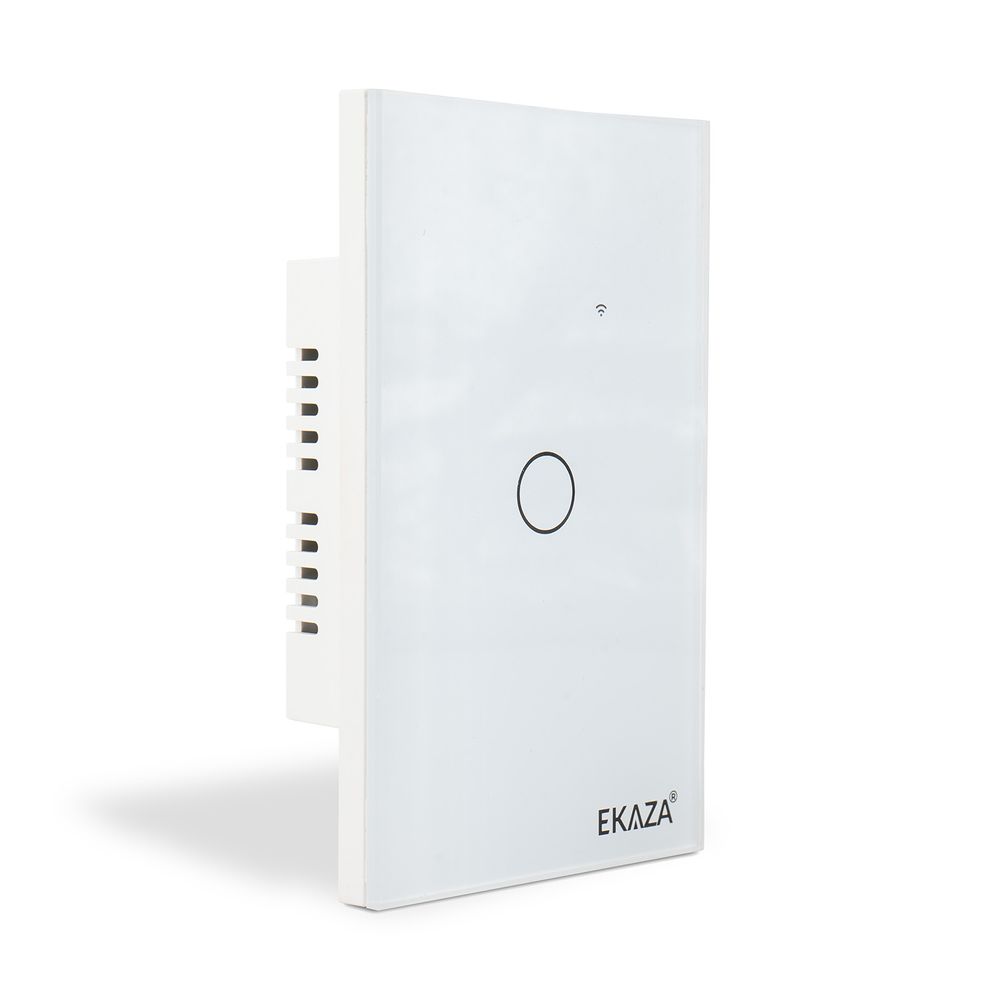 Interruptor Inteligente 4X2 Touch 2.5D Wi-Fi 1 Botao