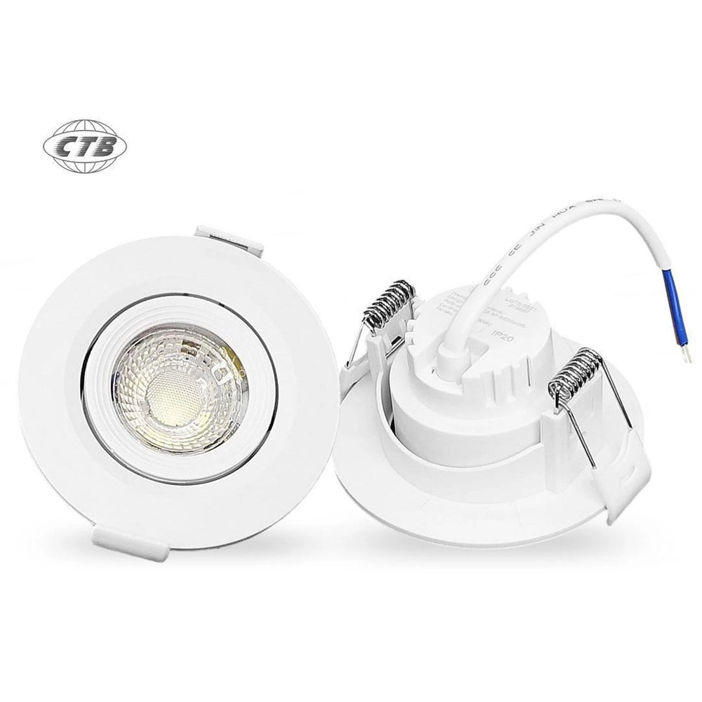 Foco empotrable Led Blds-3Cs Bq(Cob)(Redondo)