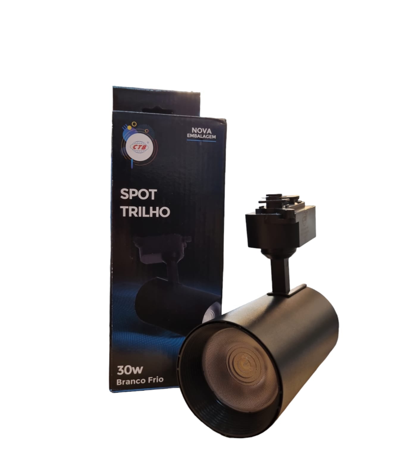 Spot P/ Trilho Blst/Ja-30W Pt/Bf