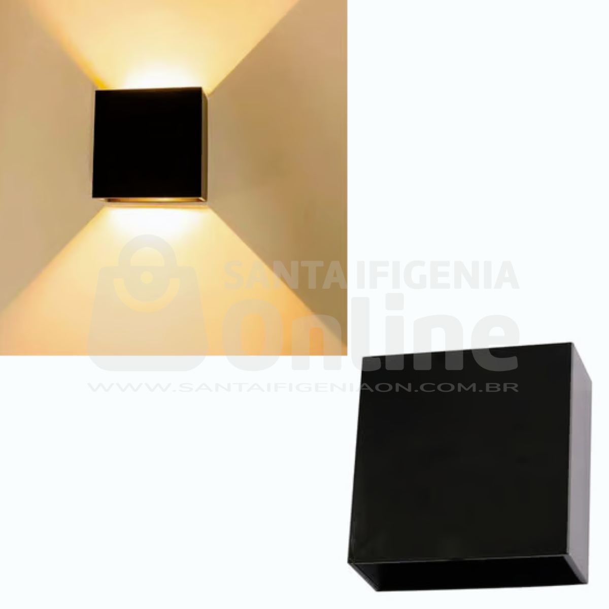 Arandela Led Blpb-4D-Pt/Bq