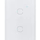 Interruptor Inteligente Izy Smart Wifi Touch 2 Teclas Ews 1002 Branco -Intelbras